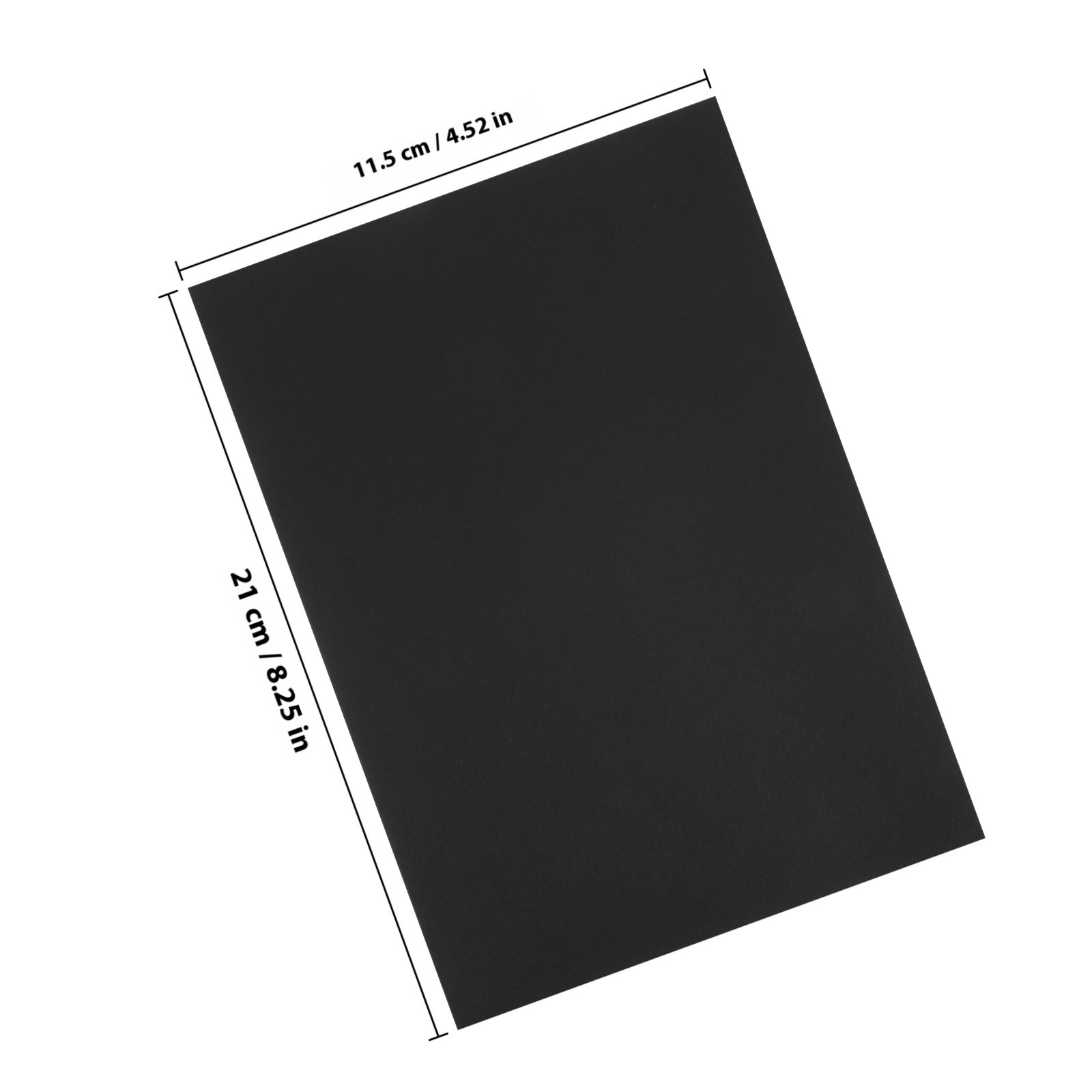 50Sheets Black Cardstock Thick - огляд і ціна Papercraft Supply Invitation
