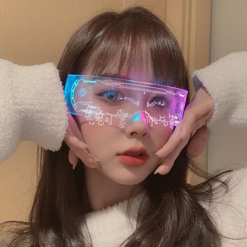 LED Luminous Colorful Sunglass - огляд і ціна Neon Sign Party