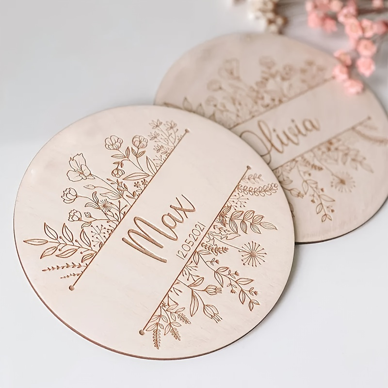 Personalized Floral Engraved N - огляд і ціна Eve Party
