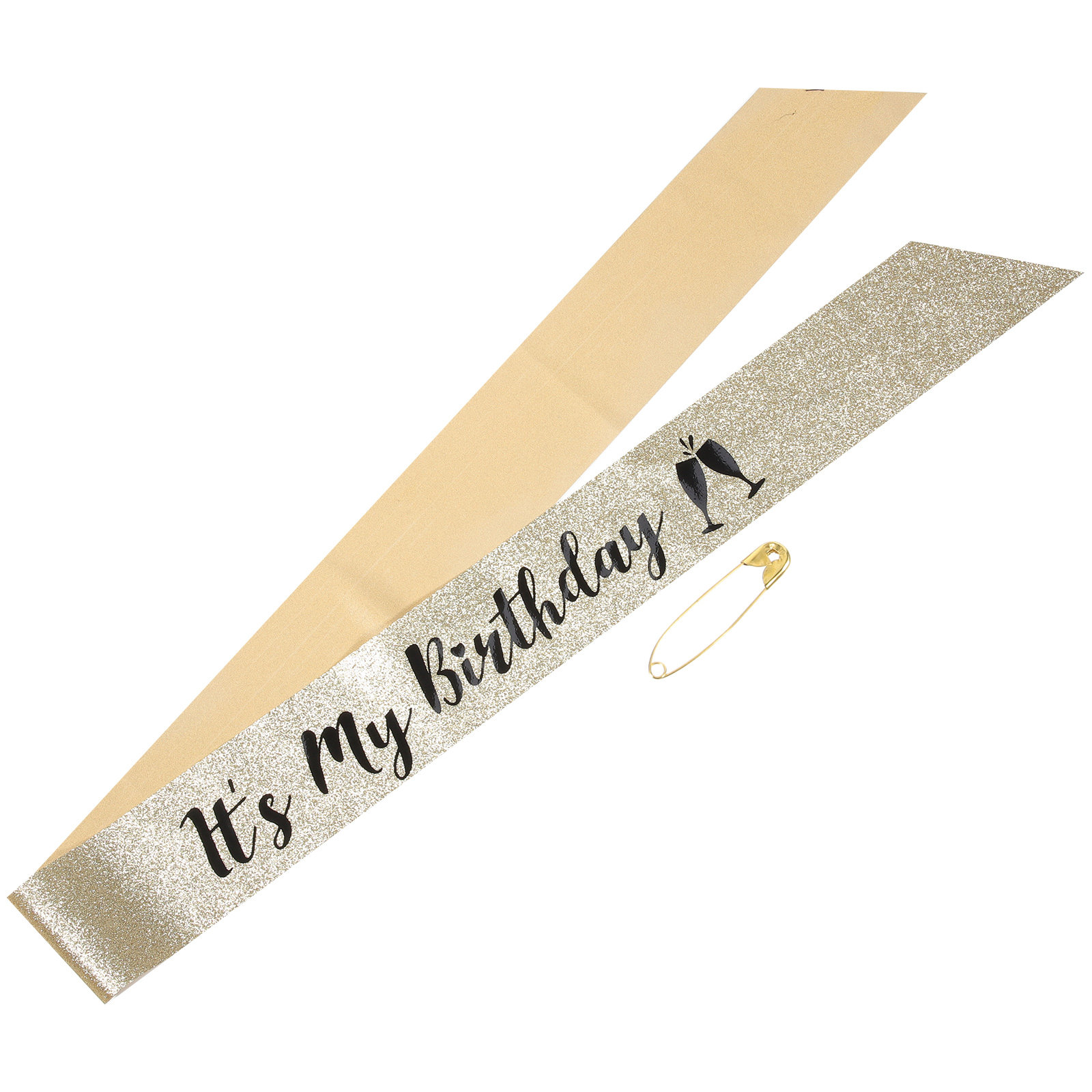 1Pcs Glitter Birthday Sash Sho - огляд і ціна Birthday Sash Glitter