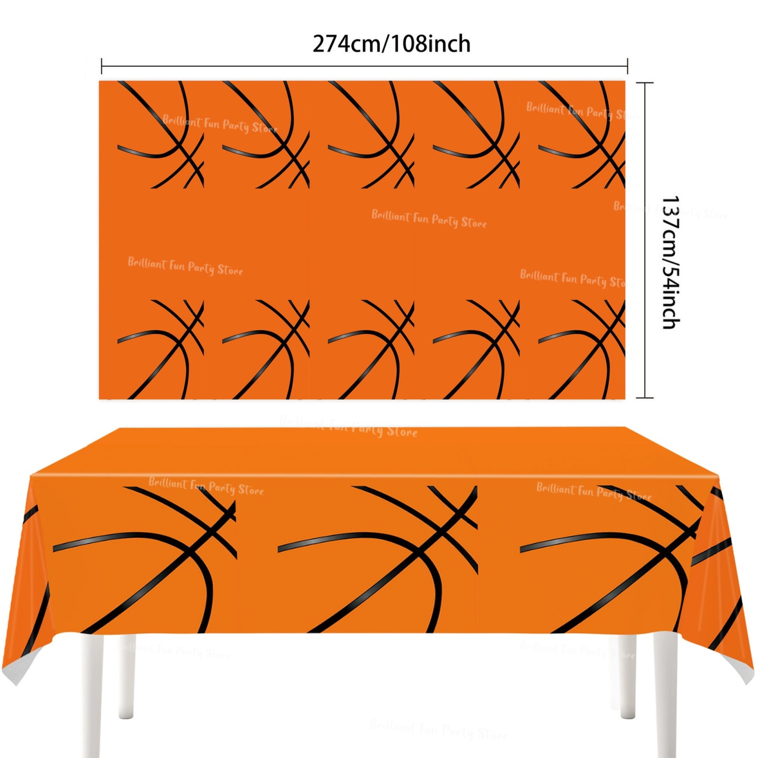 Soccer Basketball Theme Tablec - огляд і ціна Table Cloth Disposable