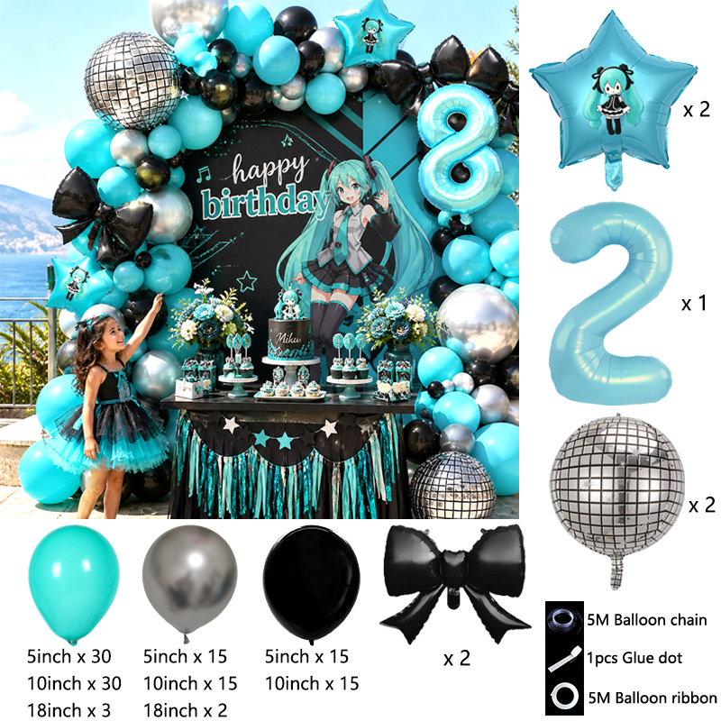 Hatsune Miku Virtual Singer Ba - огляд і ціна Balloon Arch Kit