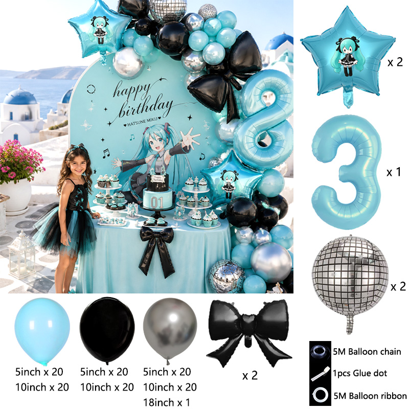 Hatsune Miku Virtual Singer Ba - огляд і ціна Balloon Arch Kit