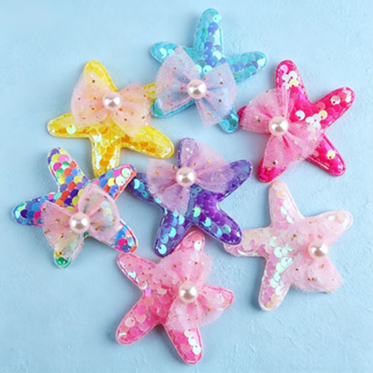 1/7PCS Mermaid Sequins Starfis - огляд і ціна Glitter Tablecloth