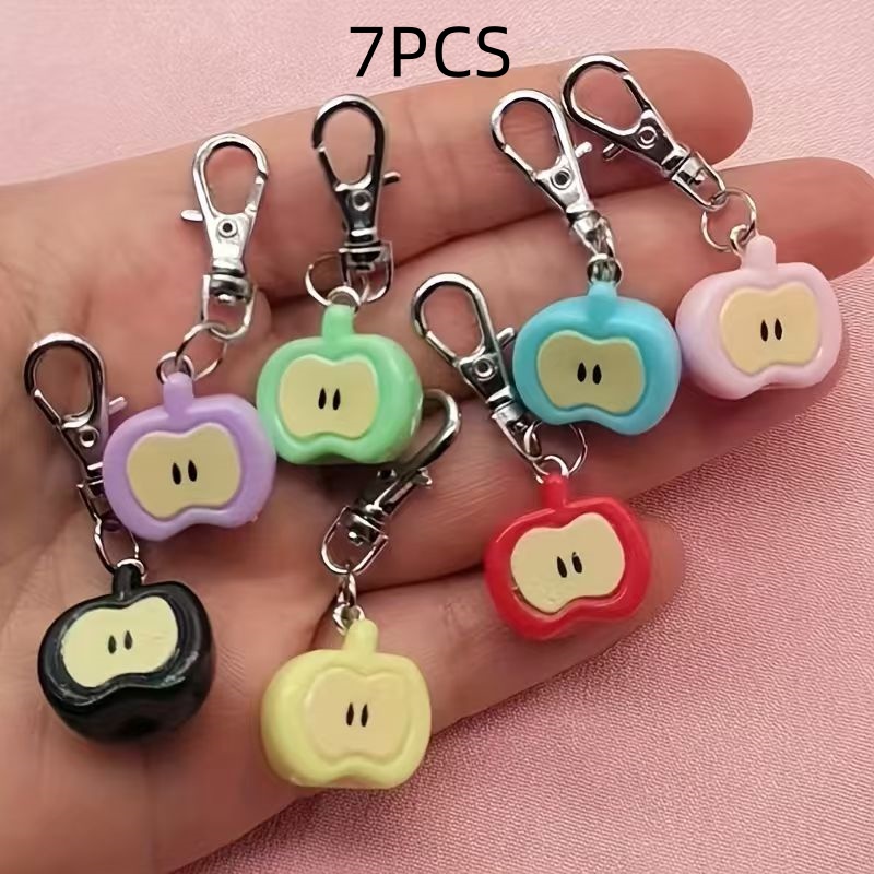7pcs resin simulated Apple key - огляд і ціна Event Party