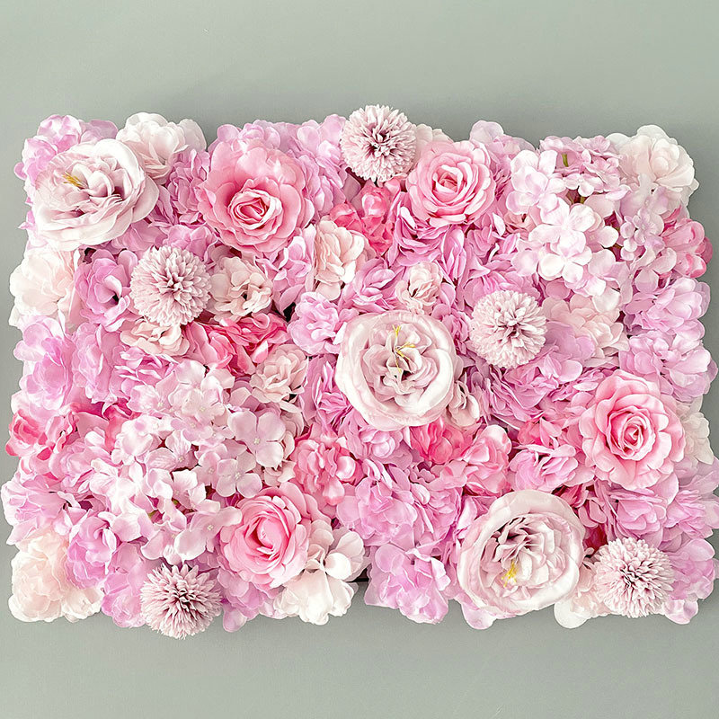 Purple Pink Aritificial Flower - огляд і ціна Flower Wall Panel