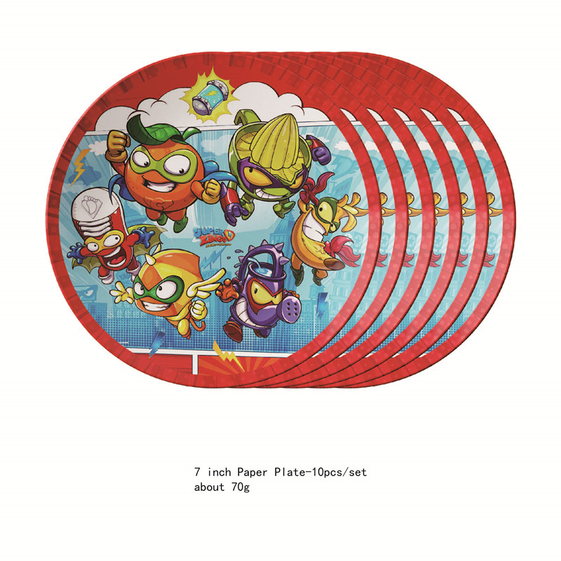 Game Superzings Theme Baby Sho - огляд і ціна Table Cloth Disposable