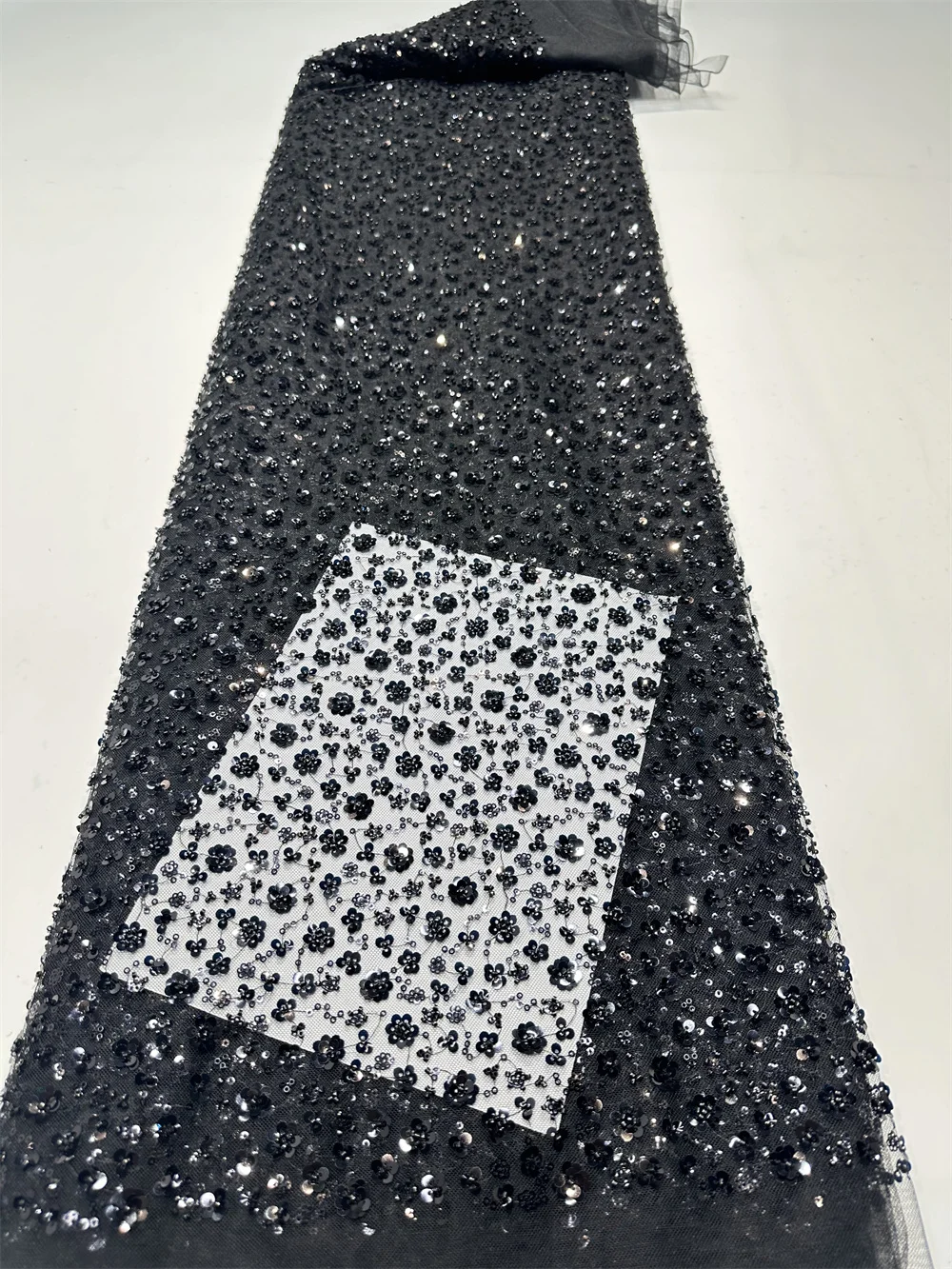 African Lace Fabric 2026 Gold  - огляд і ціна Glitter Tablecloth