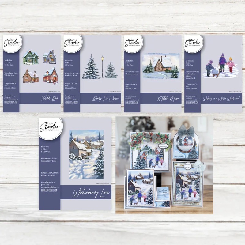 Christmas Yuletide Row Winterb - огляд і ціна Flower Wall Panel