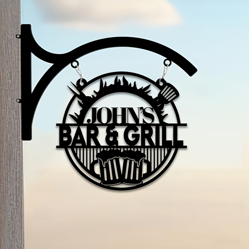 Customizable Wrought Iron Sign - огляд і ціна Eve Party
