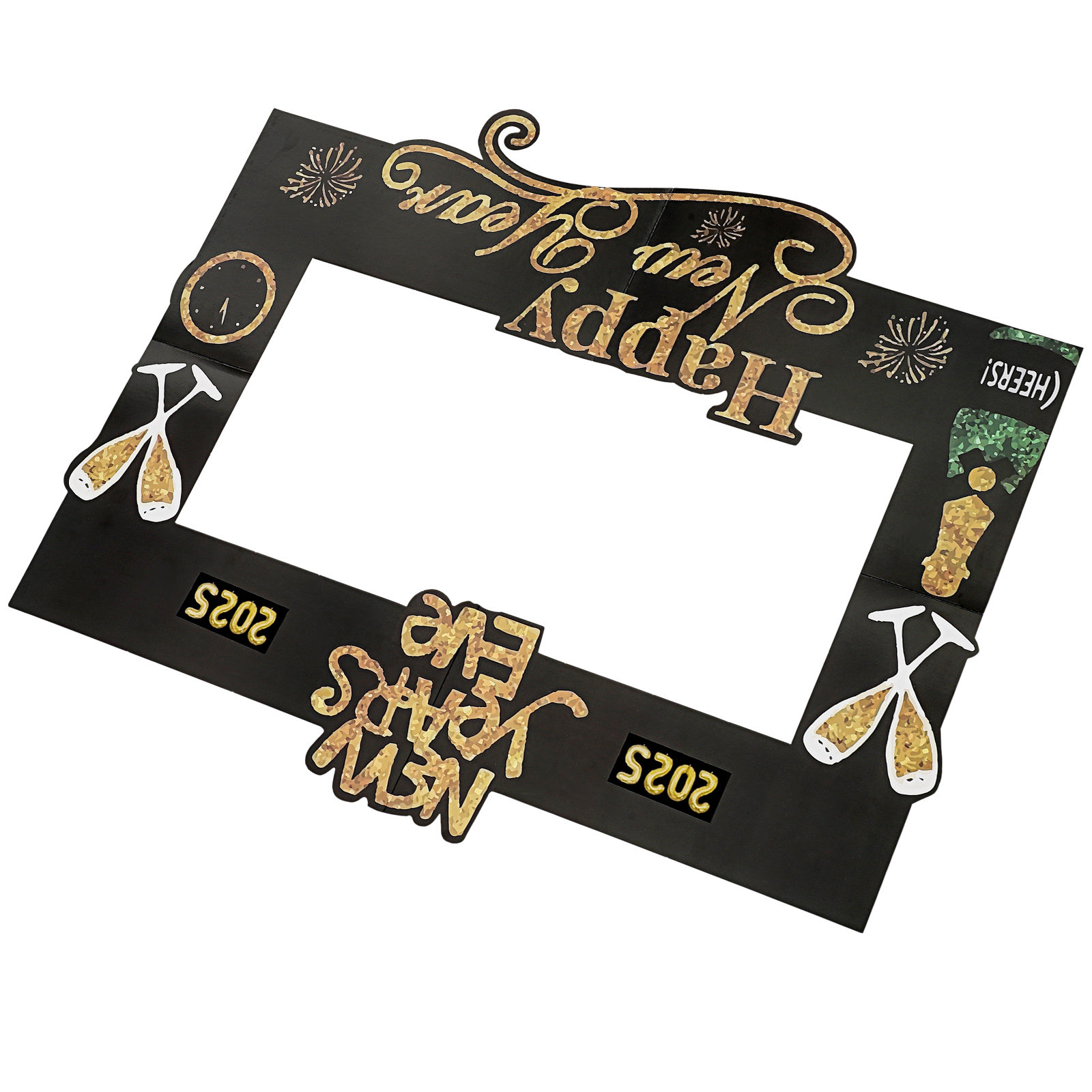 2025 New Year Photo Prop Handh - огляд і ціна Photo Booth Frame