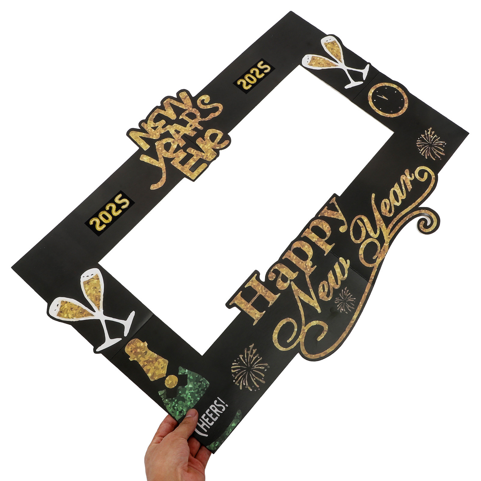 2025 New Year Photo Prop Handh - огляд і ціна Photo Booth Frame