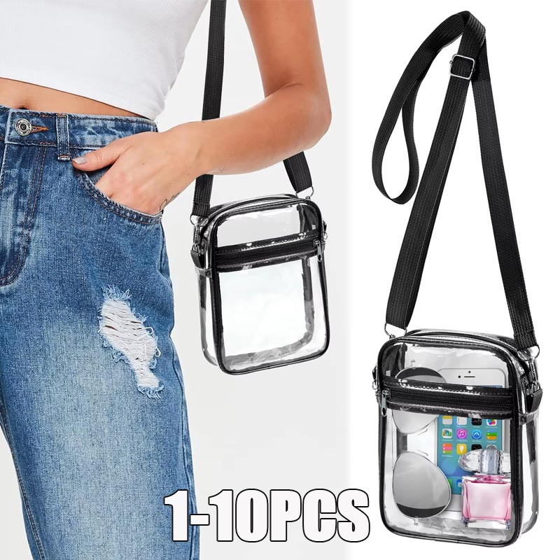 1-10PCS Women Clear Crossbody  - огляд і ціна Event & Party Supply Photos