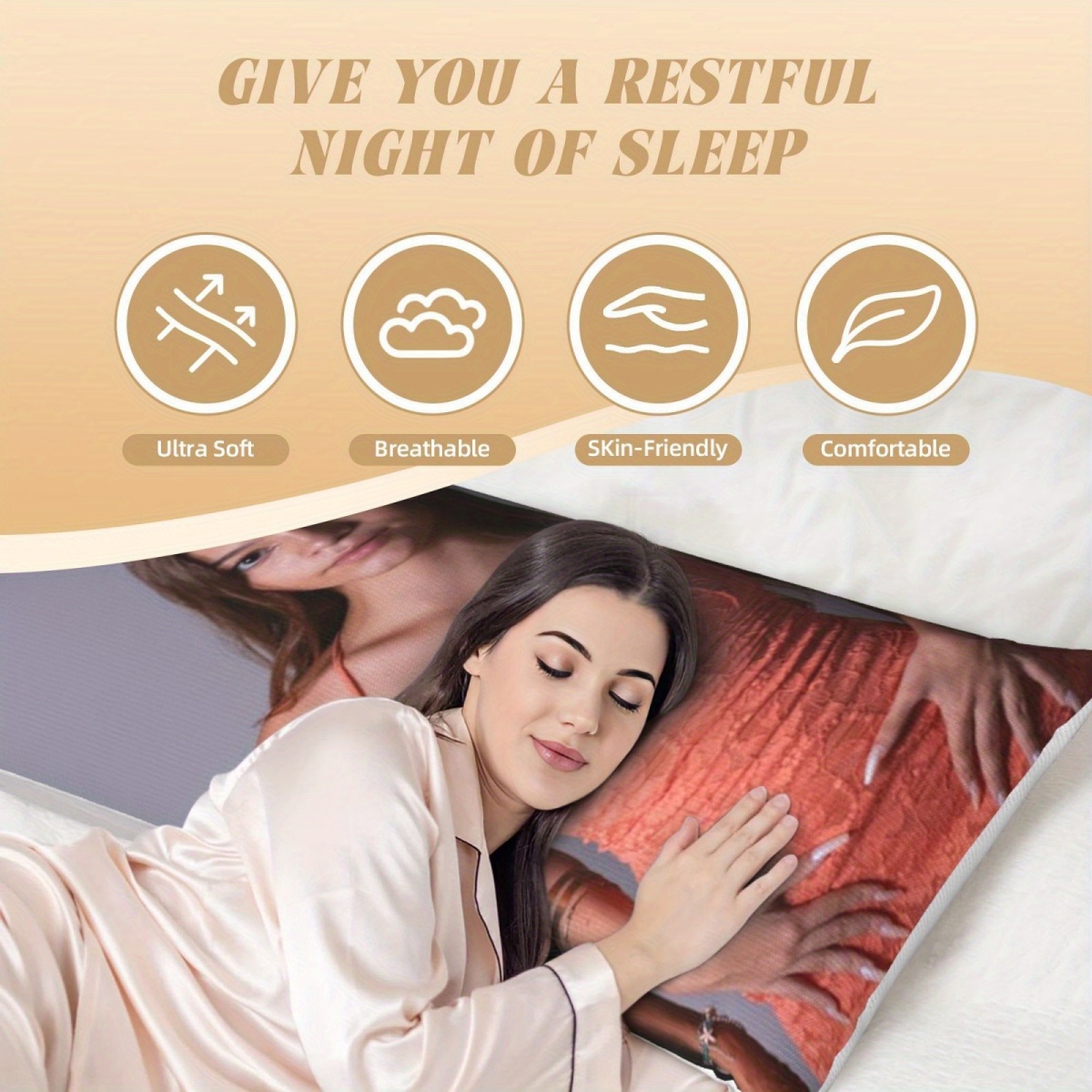 1 Custom Photo Body Pillowcase - огляд і ціна Event Suppliers