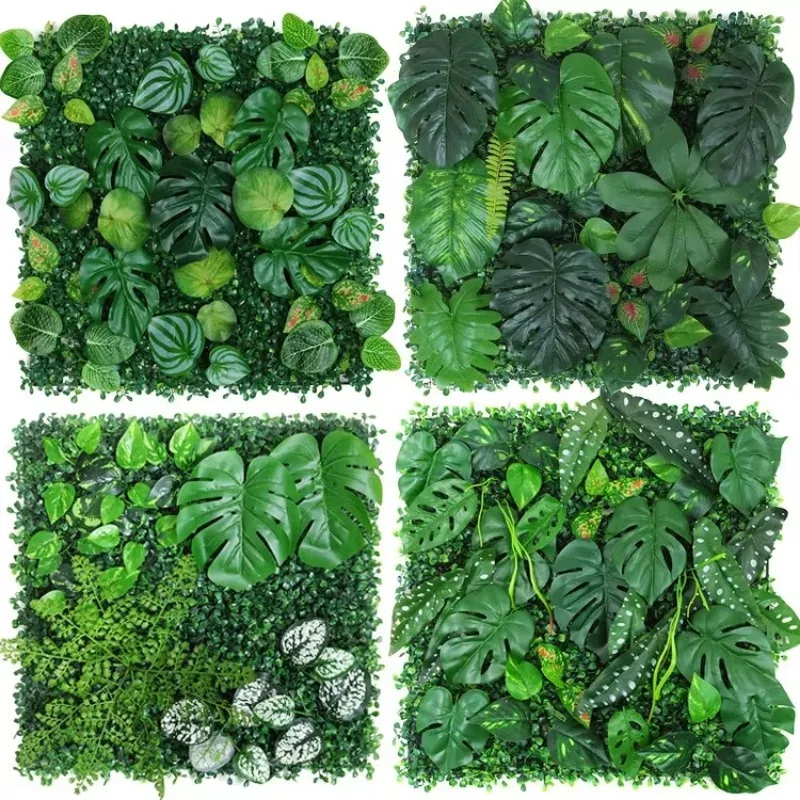 50x50cm 3d Artificial Plant Pa - огляд і ціна Flower Wall Panel